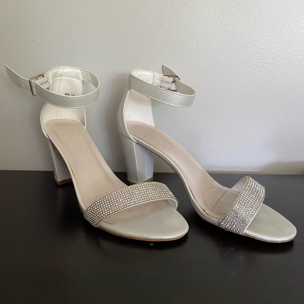David’s Bridal DB Studio Miah wedding heels